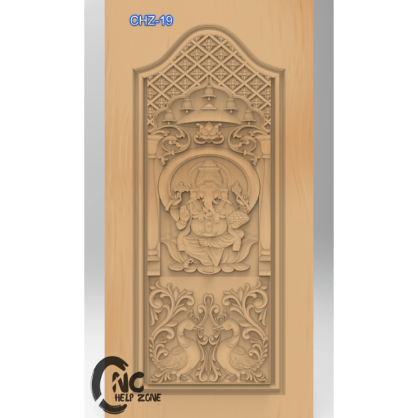 wood door 3d design