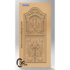 Wooden door CNC design