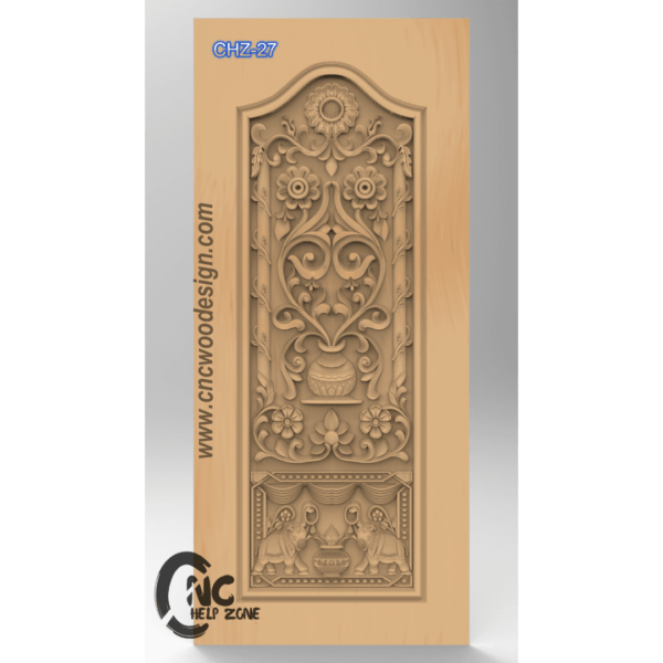 3d double door design