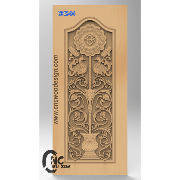 3d wood door design