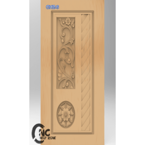 3d double door design