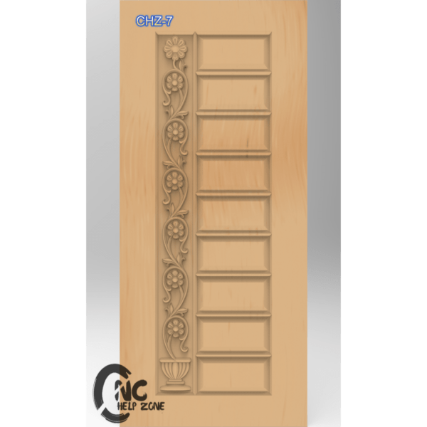 3d front door design