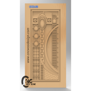 3D Door Rlf & Stl files for CNC